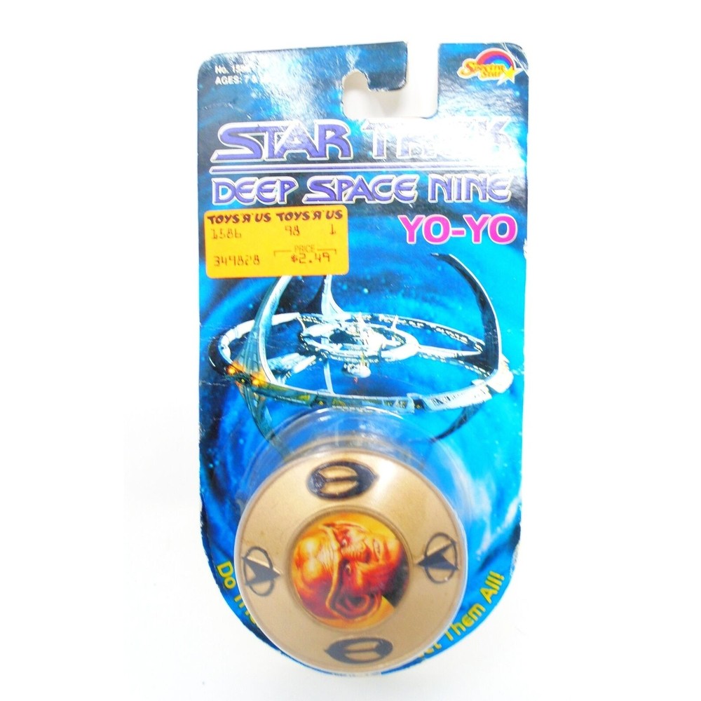 Sealed Vintage 1993 Spectra-Star Star Trek Deep Space Nine Yo-Yo "Quark" #1586